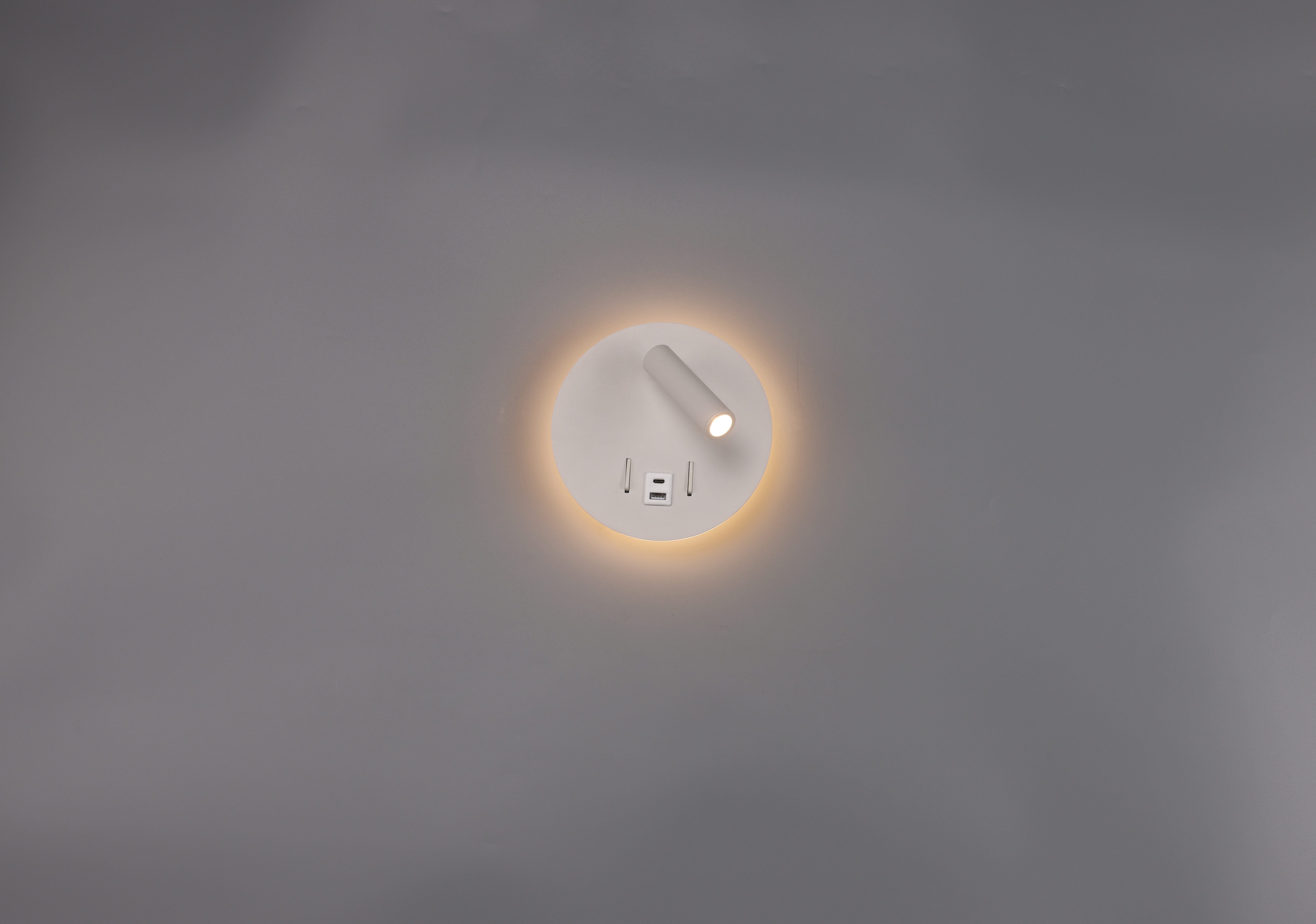 USB充電床頭燈