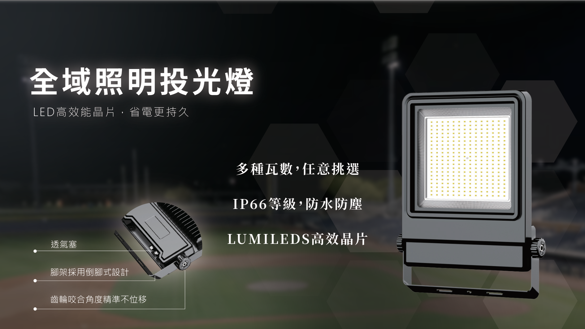 投光燈具BSMI超光Ultralux